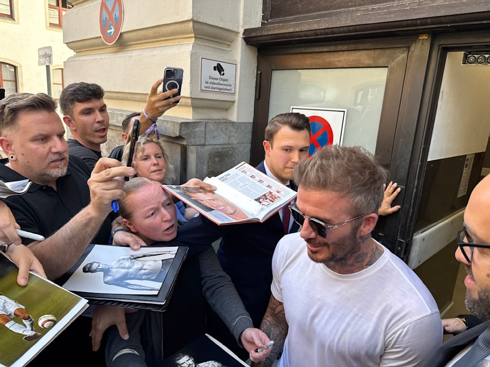 David Beckham posjetio München: Neočekivano pojavljivanje slavne fudbalske legende